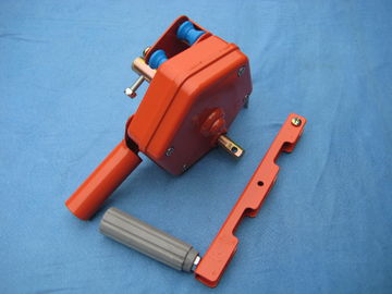 A engrenagem manual de aço rola acima o motor para janelas do sidewall da estufa