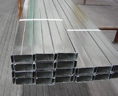 80 GB/JIS-180 g/m2 de zinco revestido galvanizado aço perfil de sistema da parede divisória
