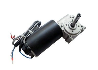 Motor da engrenagem da C.C. para o motor da porta deslizante, preto com codificador 24VDC 100W