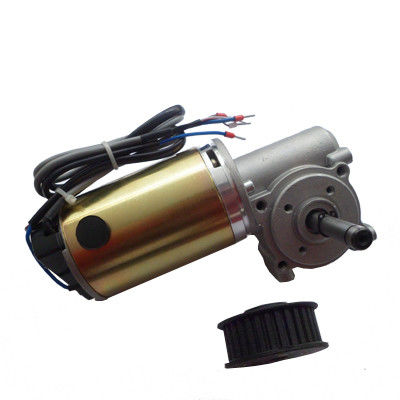 Motor da engrenagem da C.C. para o motor da porta deslizante, vermelho com codificador 24VDC 60W