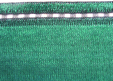 Escuro - rede material da cerca do HDPE verde, rede da máscara do balcão do jardim