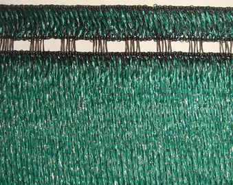 Material do HDPE uma obscuridade de 280 gramas - rede verde da máscara do jardim da rede da cerca com ilhó