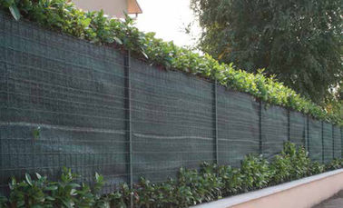 Material do HDPE uma obscuridade de 280 gramas - rede verde da máscara do jardim da rede da cerca com ilhó
