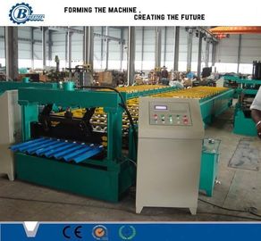 Rolo eficaz alto da chapa metálica do armazém que forma a máquina para parede ondulada do metal