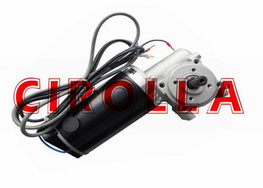 Motor da engrenagem da escova da C.C. dos sinais 100W 24V do codificador 2 para a porta deslizante automática