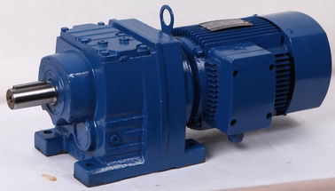 Eficiência helicoidal do motor da engrenagem do eixo paralelo, motor de redução da engrenagem