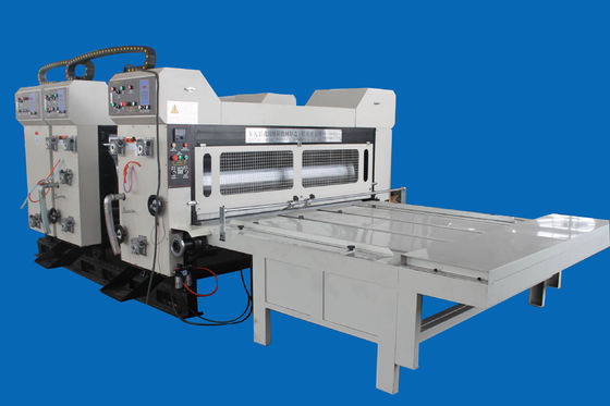 Máquina de entalho motorizada vincando 11kw da impressão de Flexo, travamento pneumático