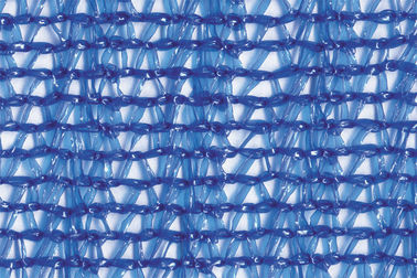 Máscara plástica azul do jardim que pesca Raschel feito malha com permeabilidade do ar