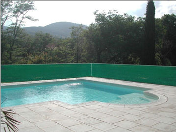 Pátio do Hdpe, cerca da rede da máscara do jardim para a piscina
