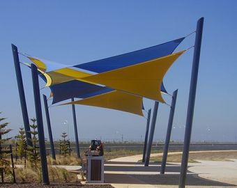 O jardim impermeável da máscara da vela de Sun do triângulo do pátio protege dosséis