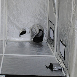 a hidroponia Mylar da estufa de 120x120x200cm cresce a barraca com reflectividade clara de 95%