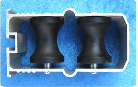 1" suporte do tubo da ventilação da estufa do sistema de ventilação do trilho do fardo com casa de alumínio