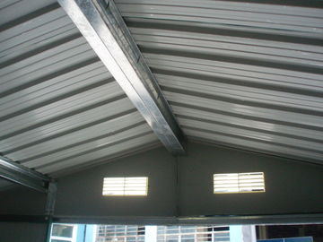 O armazenamento verde do jardim do metal de 12x10 ft derramou o chapeamento do zinco, conjunto fácil