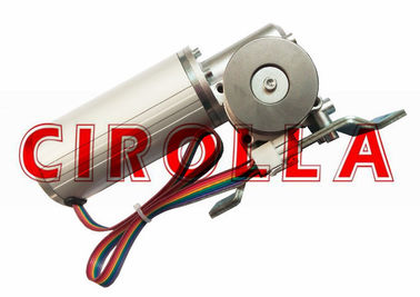 Trabalho silencioso do motor sem escova redondo da C.C. para o operador resistente da porta deslizante, motor 24v sem escova