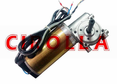 Motor automático dourado da engrenagem do motor da porta deslizante de carga pesada da cor/C.C. com codificador 100W 24VDC