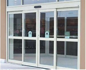Portas deslizantes automáticas residenciais anticolisão, porta da corrediça do controlador de Digitas auto