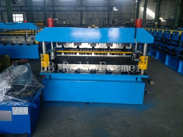 Rolo da dupla camada que formam a máquina para IBR e rolo ondulado que forma a máquina com 380V50Hz